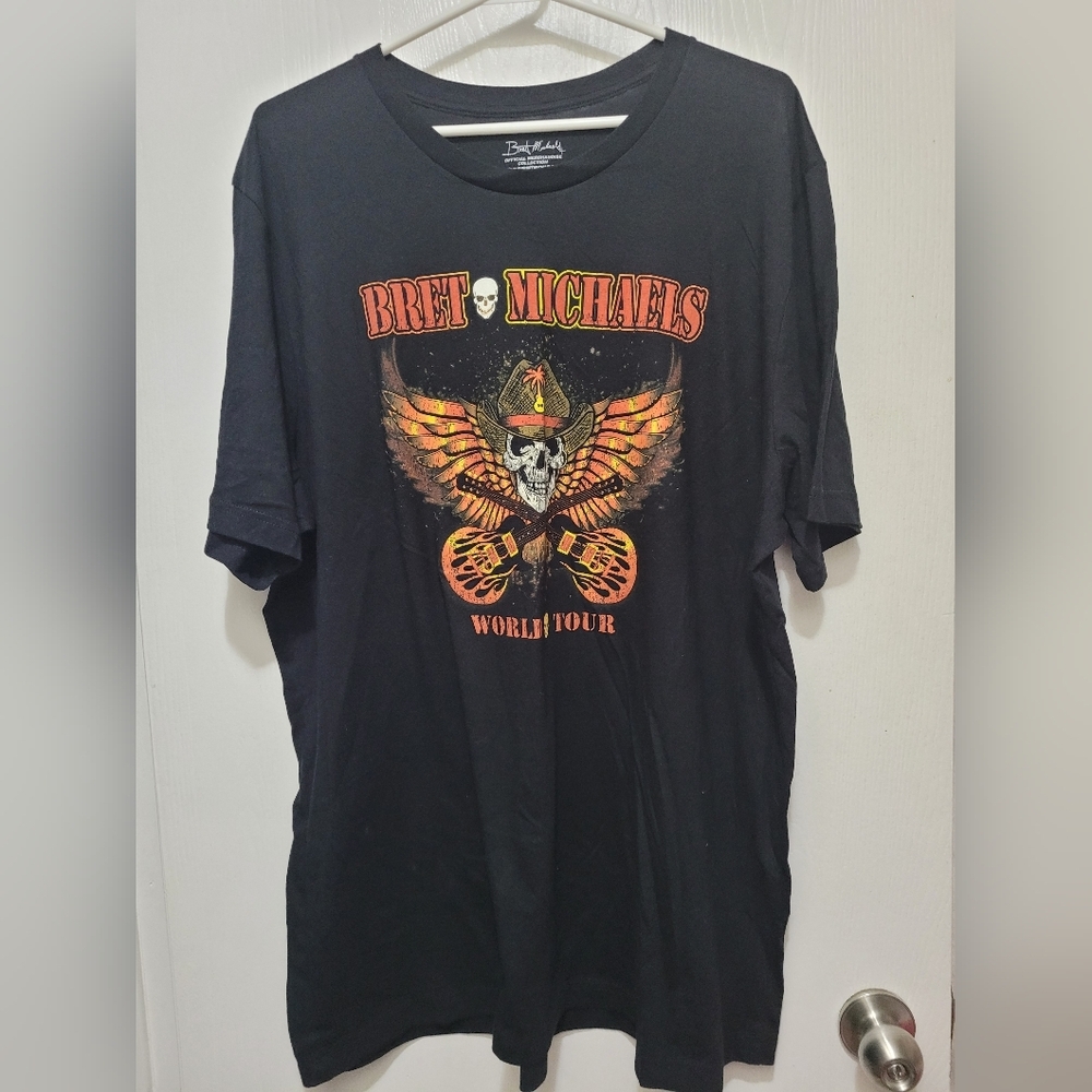 Mens Bret Michaels  band TShirt